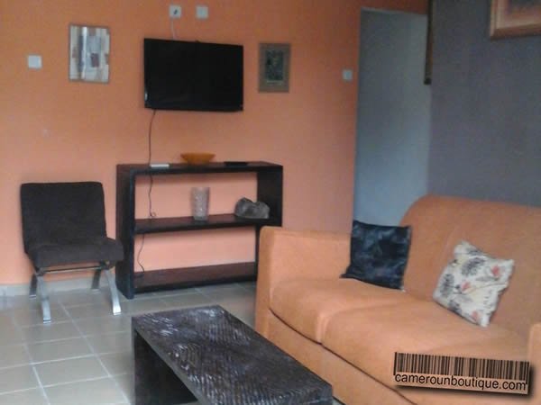 Studio meublé F2 climatisé à Akwa Nord, Douala — vue 1