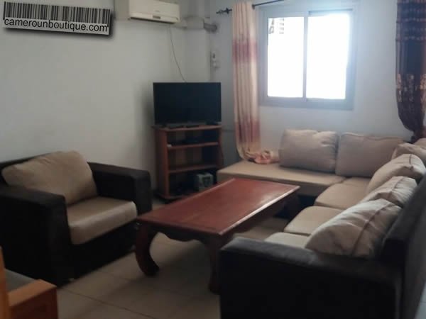 Séjour — Studio meublé climatisé à Bépanda, Douala