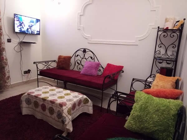 Séjour — Studio meublé climatisé à Elig Essono, Yaoundé