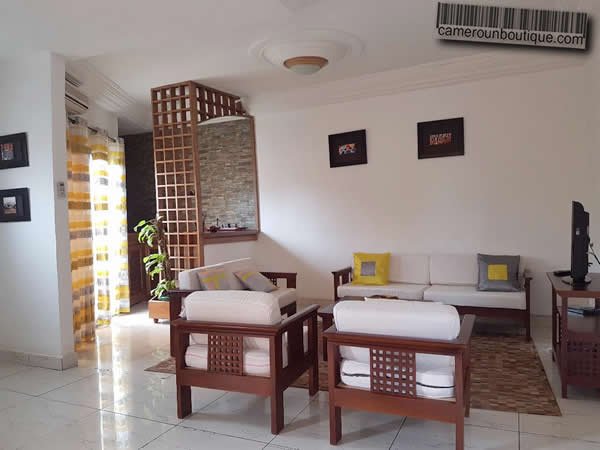 Studio meublé F2 climatisé à Bonanjo, Douala — vue 1