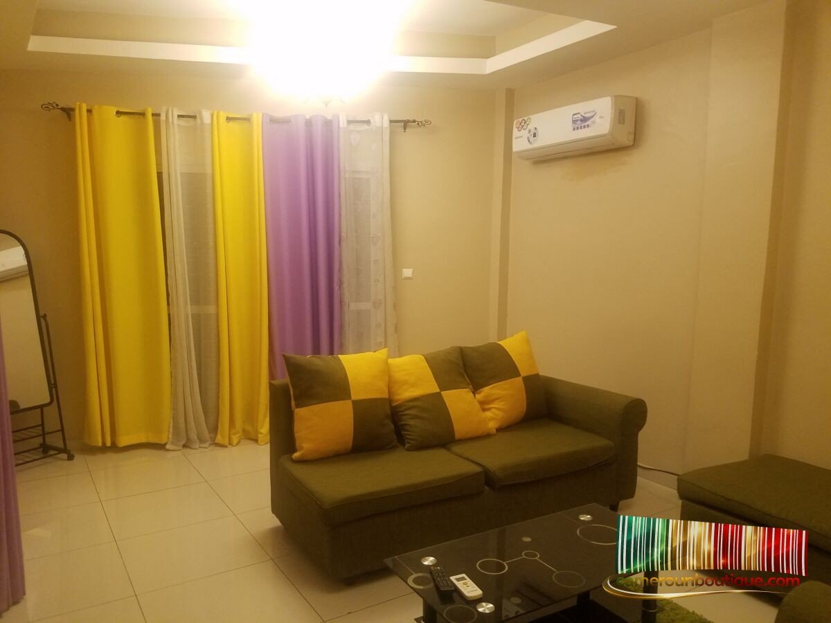 Appartement meublé F3 avec ascenseur à Bonapriso Rue Koloko Douala – Image 2